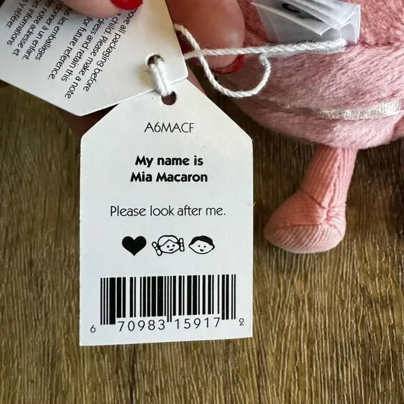 Jellycat Mia Macaron NEW!  FAST SHIP Amuseables - Picture 7 of 7